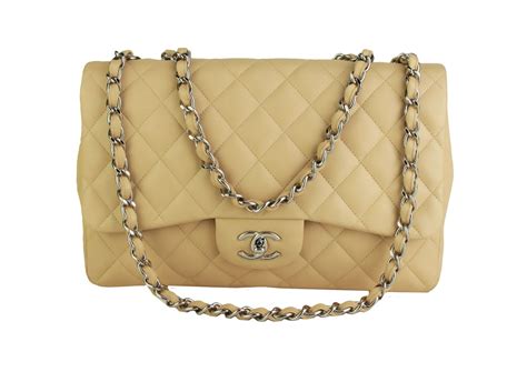 bolsa chanel classica bege|Chanel boutique bolso.